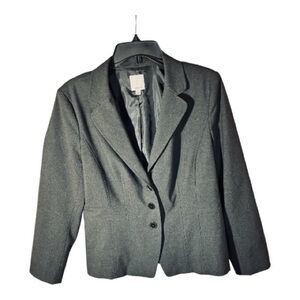 Halogen Classic Dressy Y2K suit women’s black Jacket Blazer